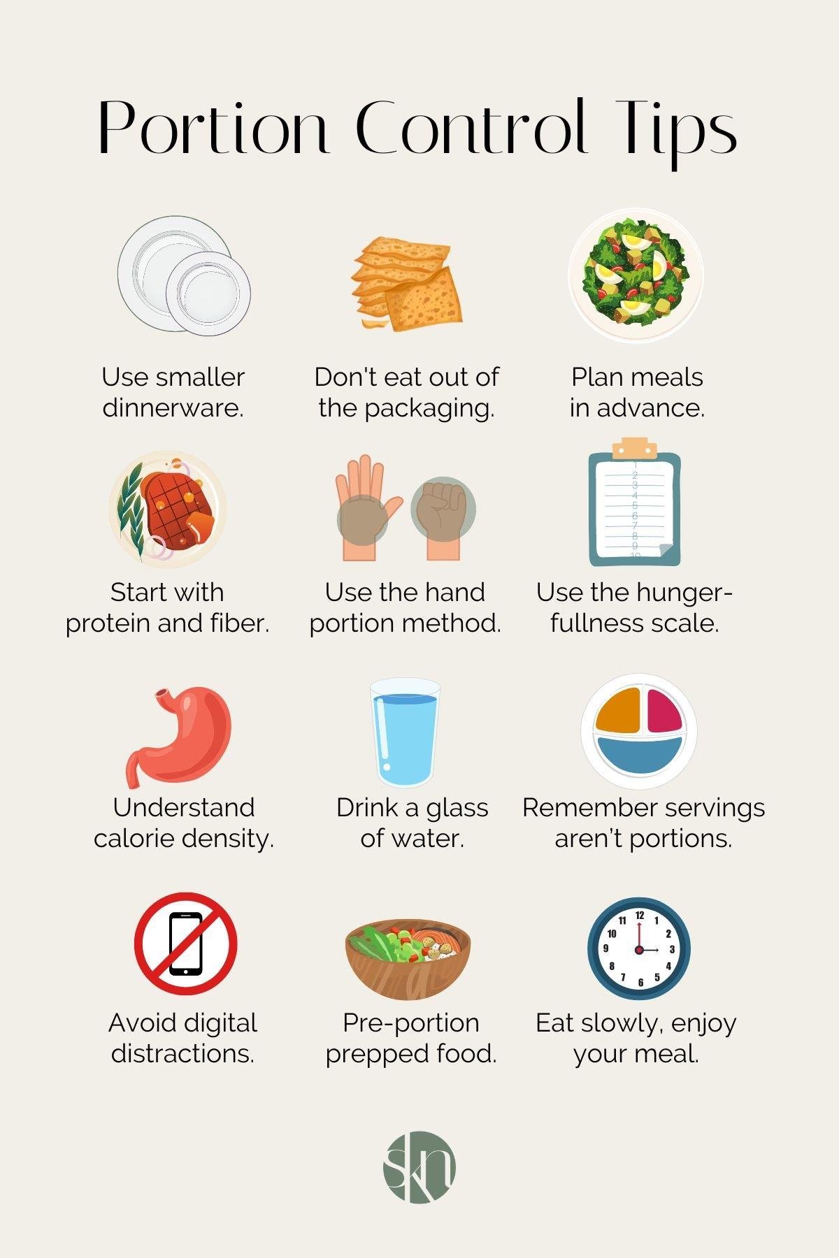 Portion Control Tips for a Guilt-Free Indulgence