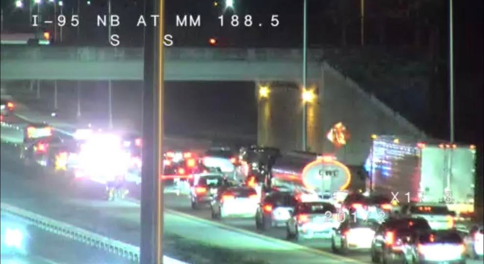 Accident 95 S. at Pineda 