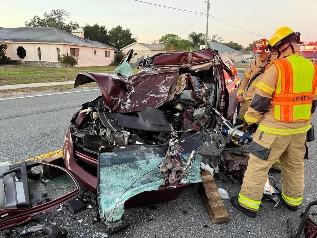Just after 6:30am Friday 12/12/25, Hernando County Fire Rescue responded to a vehicle crash involving a school bus on S...