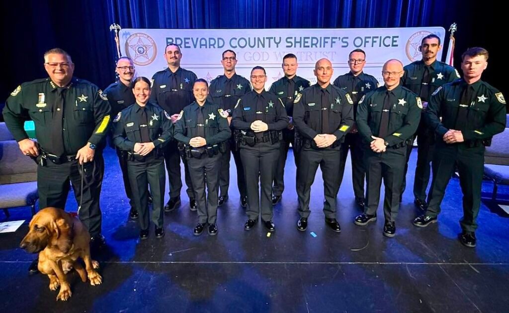 Brevard Sheriff's Office Recruit Class Graduates With 95% Academic Average, 12 Deputies Sworn In