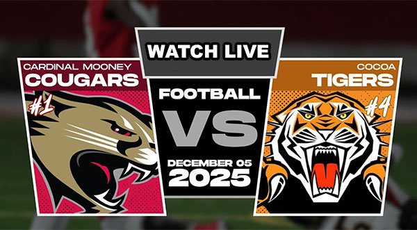 WATCH LIVE! Cocoa Tigers Take on Cardinal Mooney Cougars in State Semifinal Action