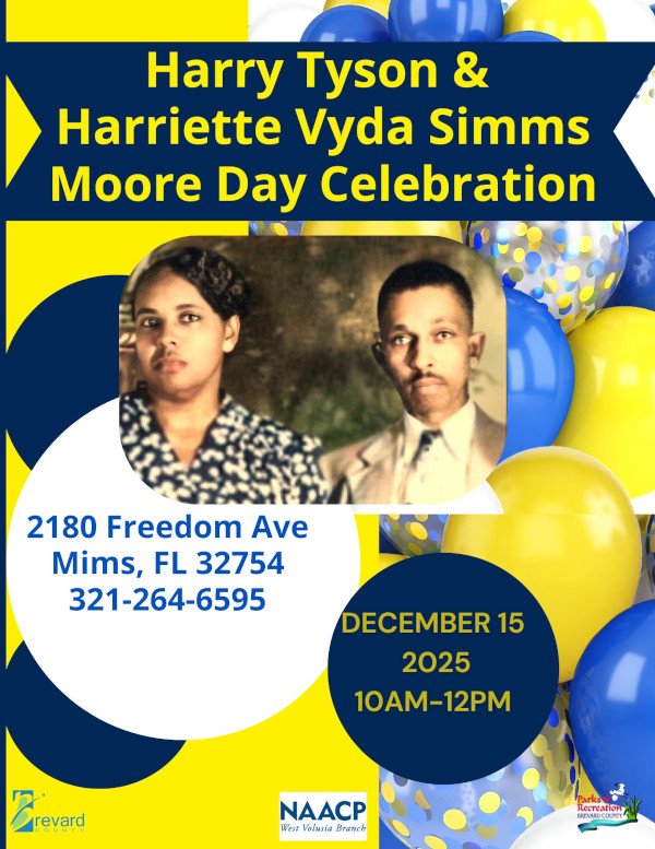 Moore Cultural Center, West Volusia NAACP to Host Celebration Honoring Brevard Civil Rights Pioneers