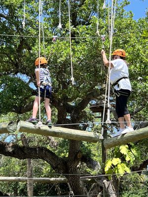 Cocoa Beach Aerial Adventures: Thrilling Challenge Courses and Amusement Park Experience