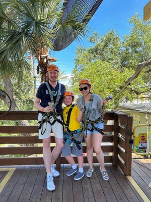 Cocoa Beach Aerial Adventures: Thrilling Challenge Courses and Amusement Park Experience