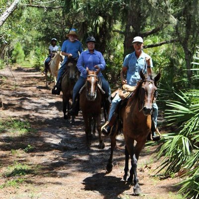 Experience the Beauty of Old Florida on Horseback Trail Rides