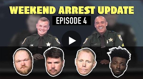 WATCH: New Episode of ‘Weekend Arrest Update’ with Brevard Sheriff Wayne Ivey, Cpl. Jay Martinez
