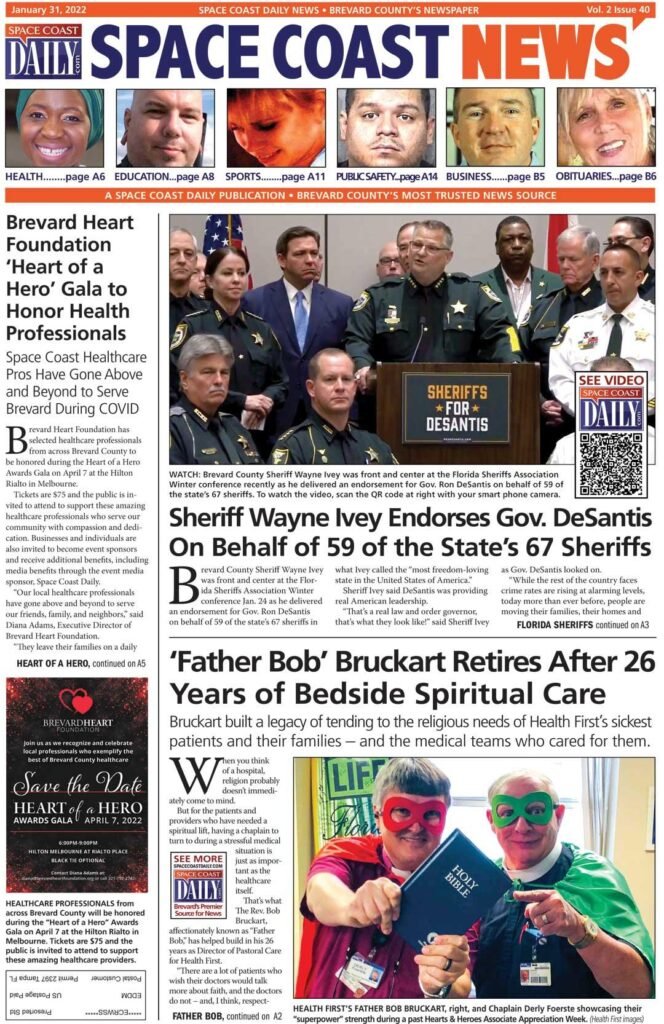HOT OFF THE PRESS! Nov. 25, 2024 Space Coast Daily News – Brevard County’s Best Newspaper