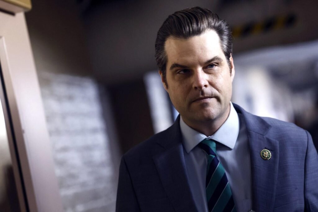 Matt Gaetz Withdraws From Consideration to Serve as U.S. Attorney General