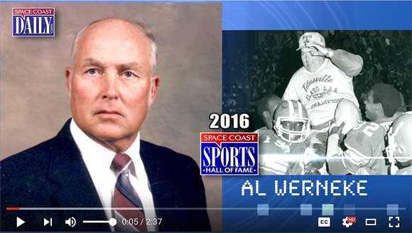 WATCH: Space Coast Sports Hall of Fame's Al Werneke Won Back-to-Back State Championships at Titusville High School