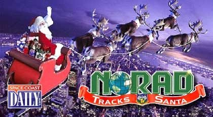 WATCH LIVE: NORAD NOW TRACKING SANTA LIVE, Santa Is On His Way To Brevard County!