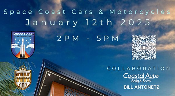 Space Coast Cars and Motorcycles to Host Auto Show at Urban Prime Restaurant Market Jan. 12