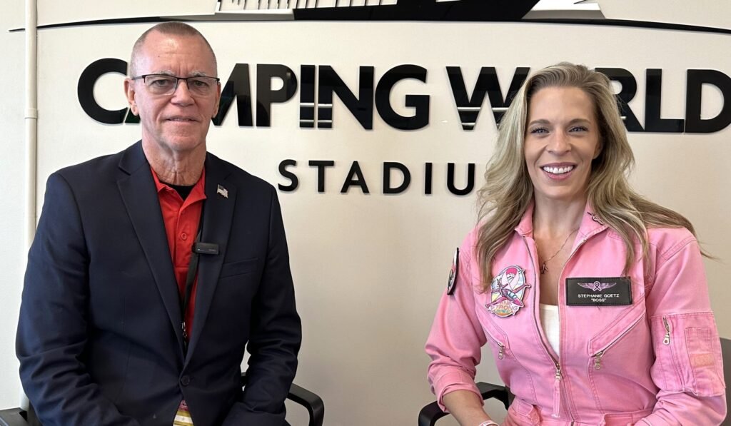 WATCH: 'The Pink Jet Pilot' Sits Down With Steve Wilson During 2024 StaffDNA Cure Bowl in Orlando