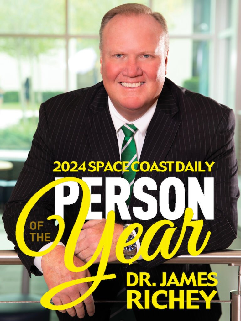 Eastern Florida State College President Dr. Jim Richey is Space Coast Daily Person of the Year