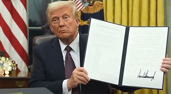 President Trump Fulfills Campaign Promises by Signing Numerous Executive Orders