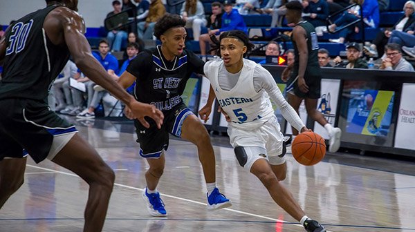 Eastern Florida State Men Hoops Defeat St. Petersburg College 82-70 in Citrus Conference Home Opener