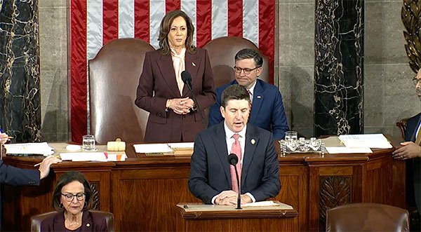 Congress Certifies Donald Trump’s 2024 Presidential Election Victory, VP Kamala Harris Presides Over the Session