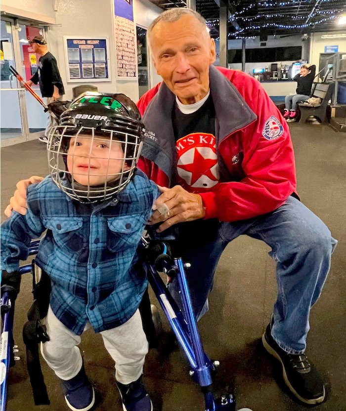 Sled Hockey Program at Space Coast Ice Plex in Rockeldge is Life-Changing for 3-Year-Old Noah Turner