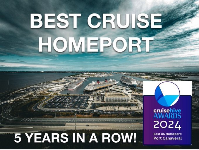 Brevard's Port Canaveral Named Best Cruise Homeport for Fifth Time in Annual Cruise Hive Survey