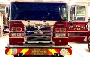 Titusville Firefighters Respond to Brush Fire Near the 3000 Block of Cheney Highway