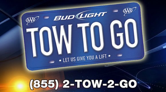 AAA's 'Tow to Go' Program Offers Free Rides for New Year's Eve Drivers