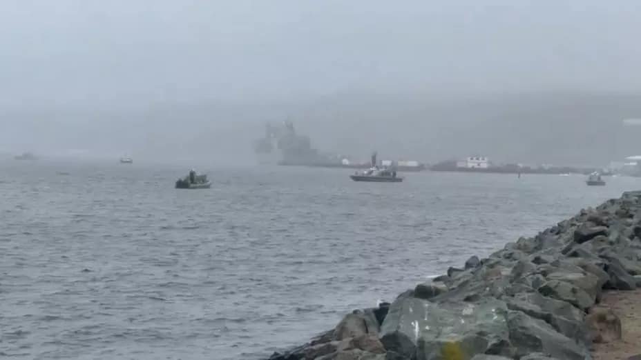 A military plane has crashed in the San DiegoBay area. Both pilots were able to eject and have been rescued. No word on...