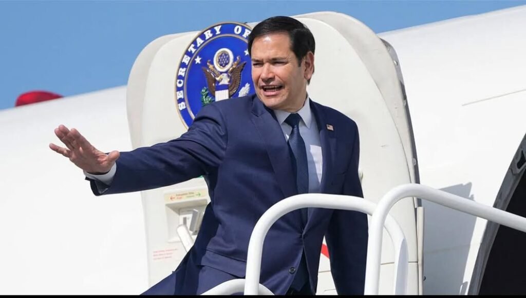 Plane carrying Sec. of State Rubio forced to turn around after experiencing mechanical issue on the way to Germany