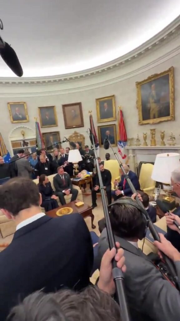 WATCH: Trump berates Zelensky in the Oval Office: "If you didn't have our military equipment, this war would've been ove...