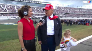 President Trump Attends 67th Daytona 500 Race in Daytona Beach, Second Time in Attendance