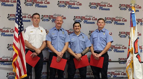 Melbourne Firefighters Honored During Awards and Promotion Ceremony