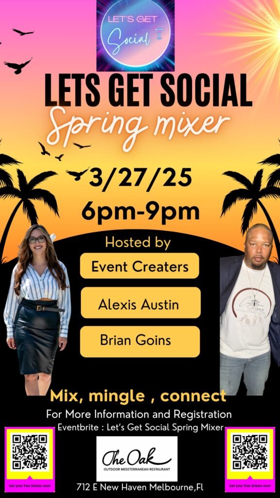 Business professionals. Networking event tonight at Ember and Oak.