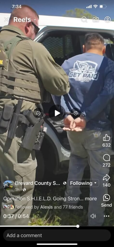 Yesterday in the Brevard County sheriffs office arrested two illegal immigrants on the side of Highway 95. Both of them...