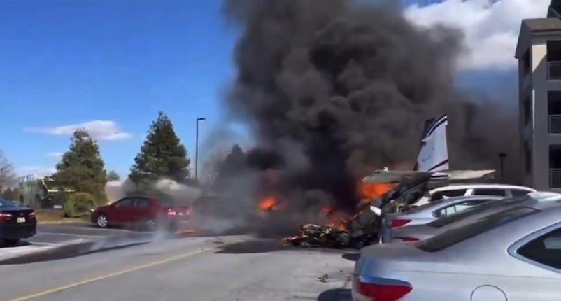 🚨BREAKING | NEWS ⚠️ Another plane crash near the Lancaster airport in Manheim County Pennsylvania the plane #N347M too...