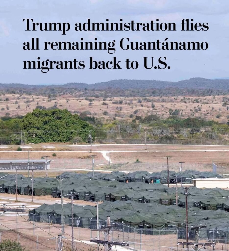 The Trump administration has removed all the migrants who were being held at the Guantánamo Bay Naval Station in Cuba an...