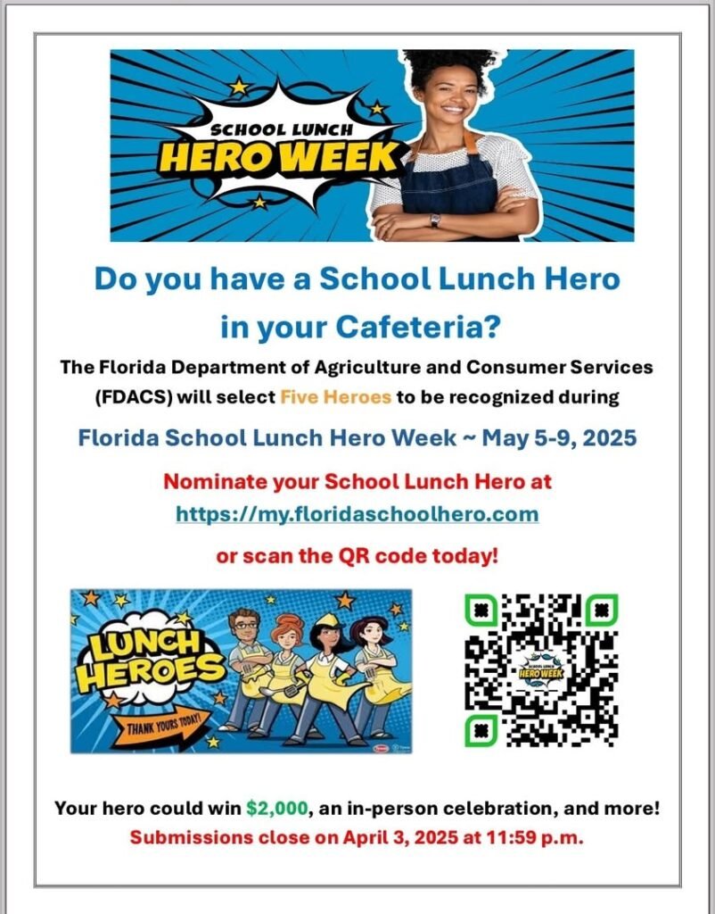 Parents, students, teachers, and staff - is there a special person in your school's cafeteria that you want to recognize...