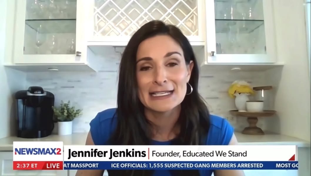 Jennifer Jenkins Dismantles Right-Wing Extremism on NewsMax - Space ...