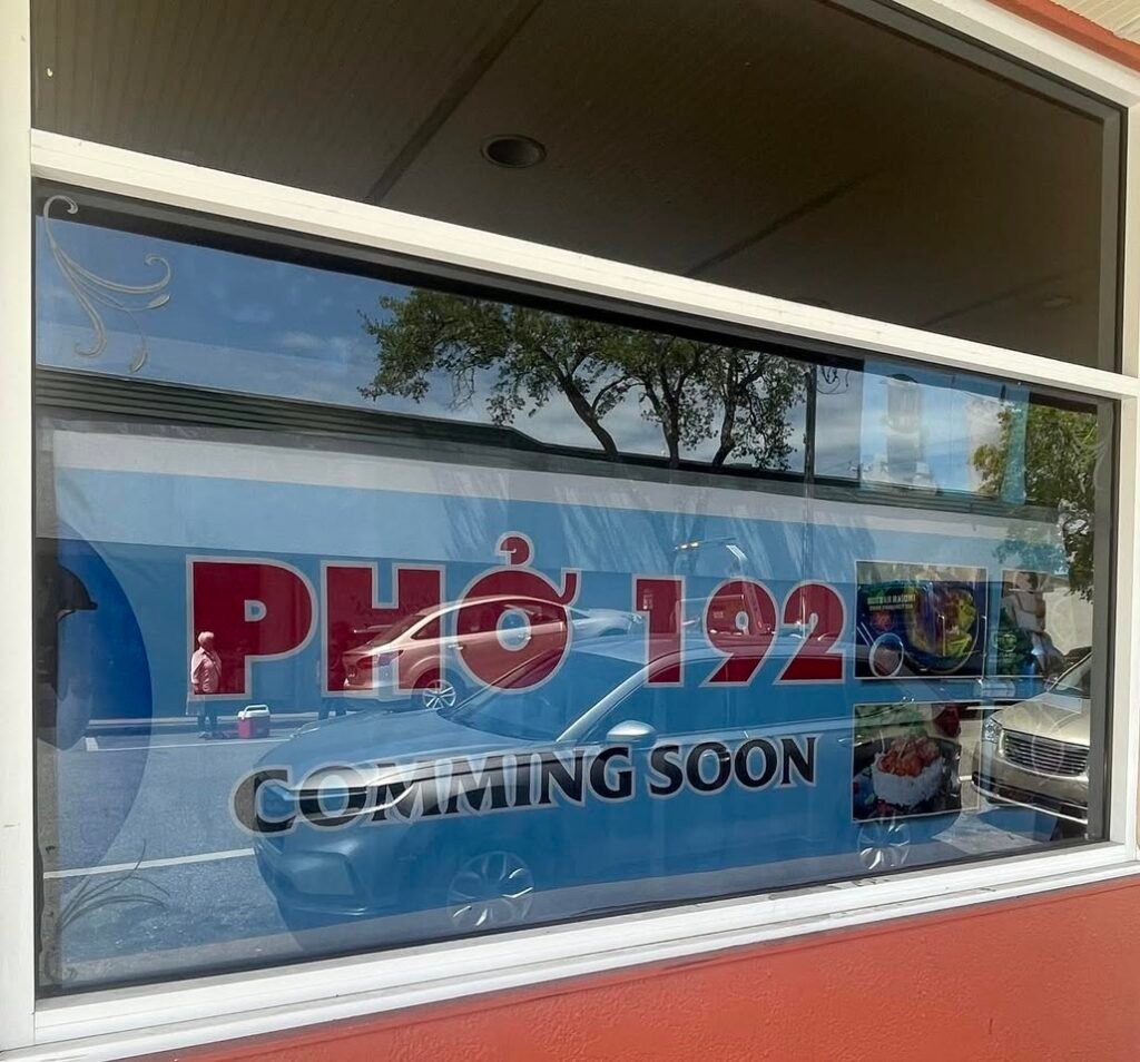 New Pho spot coming to Downtown Melbourne where the Dove restaurant was.