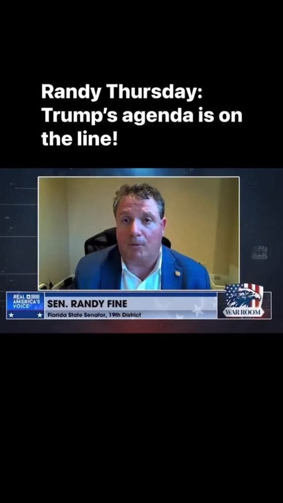 Randy FINE calls himself a numb nut then says as long as the people who voted for Trump votes for him, he will win. Exce...