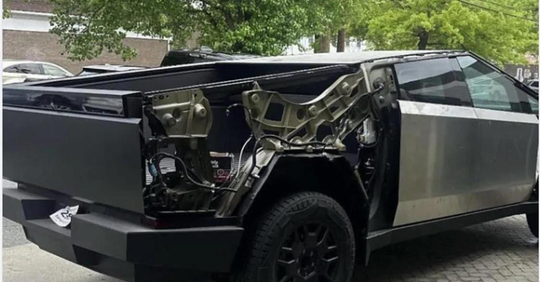 Parts of the truck are randomly falling off.