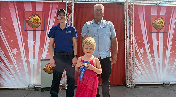 Four-Year-Old Amelia Kuhlman Wins Turkey Calling Contest at Space Coast Strawberry Festival