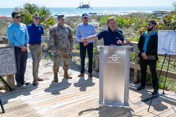 Rep. Mike Haridopolos Joins U.S. Army Corps of Engineers for $150M Waterside Tour of Canaveral Harbor and Brevard Shoreline Projects