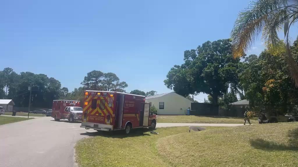 House fire in Southeast Palm Bay 