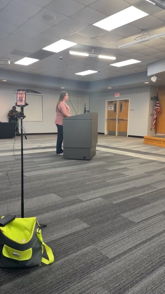 Non-Agenda Public Comment at the Brevard School Board Meeting