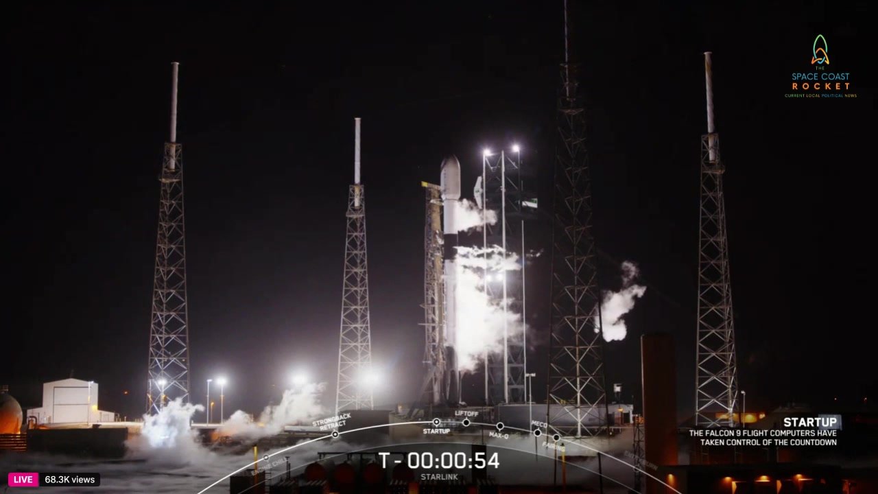 SpaceX Falcon 9 Launches 23 Starlink Satellites Live at Cape Canaveral ...