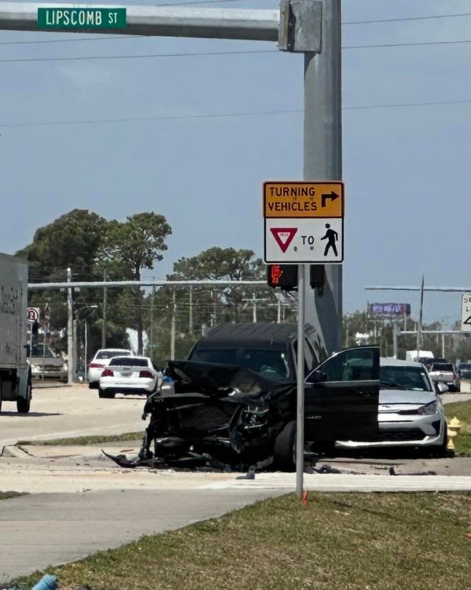 The accident this morning on Lipscomb and Palm Bay Rd has been determined to be fatal.