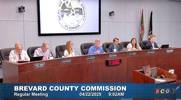 WATCH: Brevard County Commission Holds Meeting in Viera on Tuesday – April 22, 2025