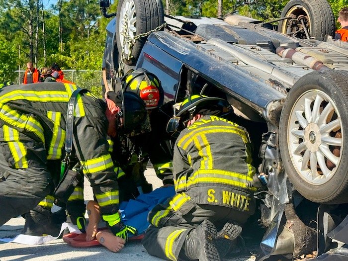 WATCH: Health First, Brevard Emergency Medical Services Providers Conduct Live Action, Realistic Trauma Drill