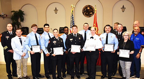 PUBLIC SERVICE: Titusville Fire Department Welcomes New Hires, Recognizes Six Promotions