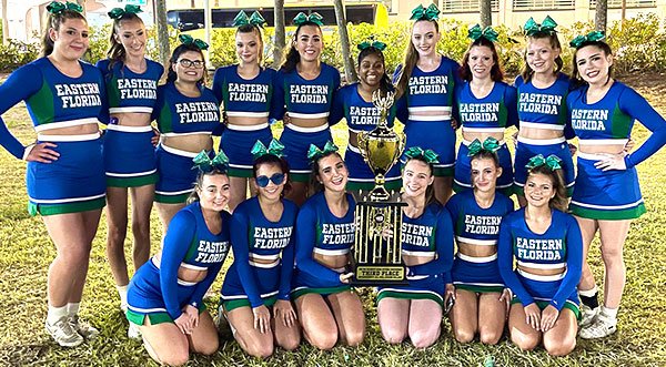 WATCH: Eastern Florida State College Titan Cheerleaders, Dance Team Place at National Competitions