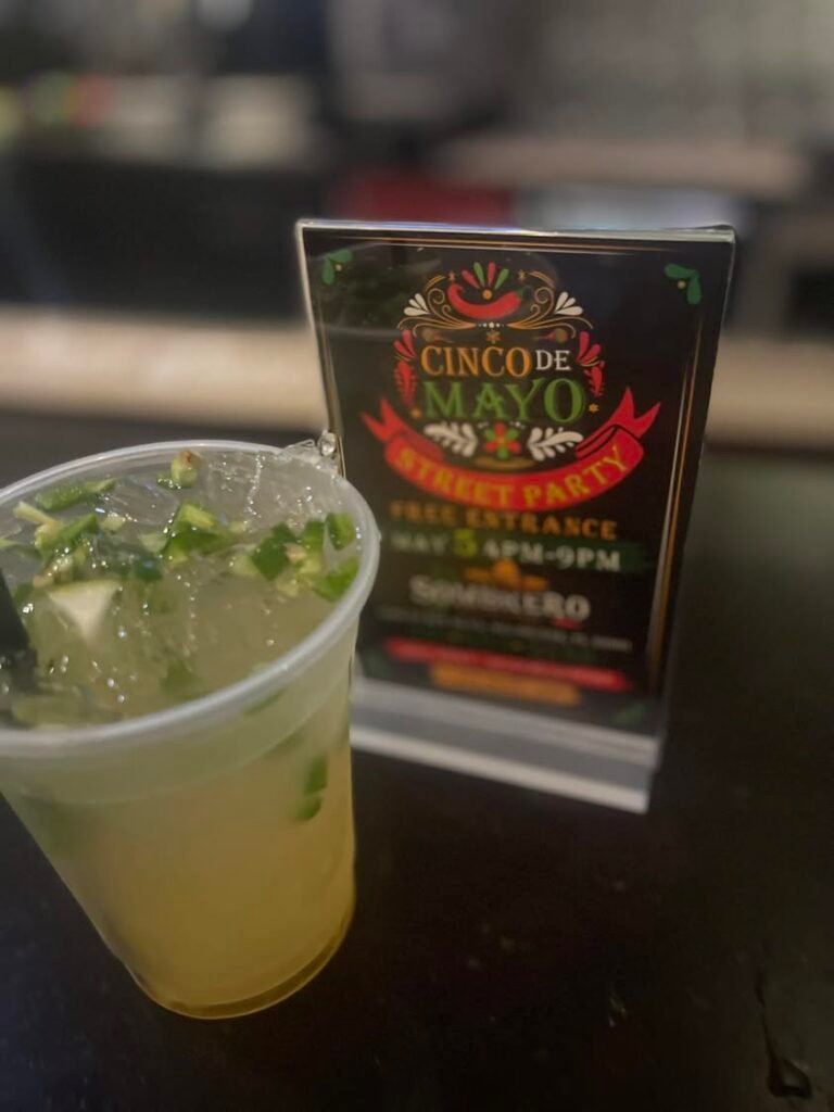 Come enjoy this spicy margarita if you can handle it! Happy Cinco de Mayo!  And shout out to the fans of The Space Coast...