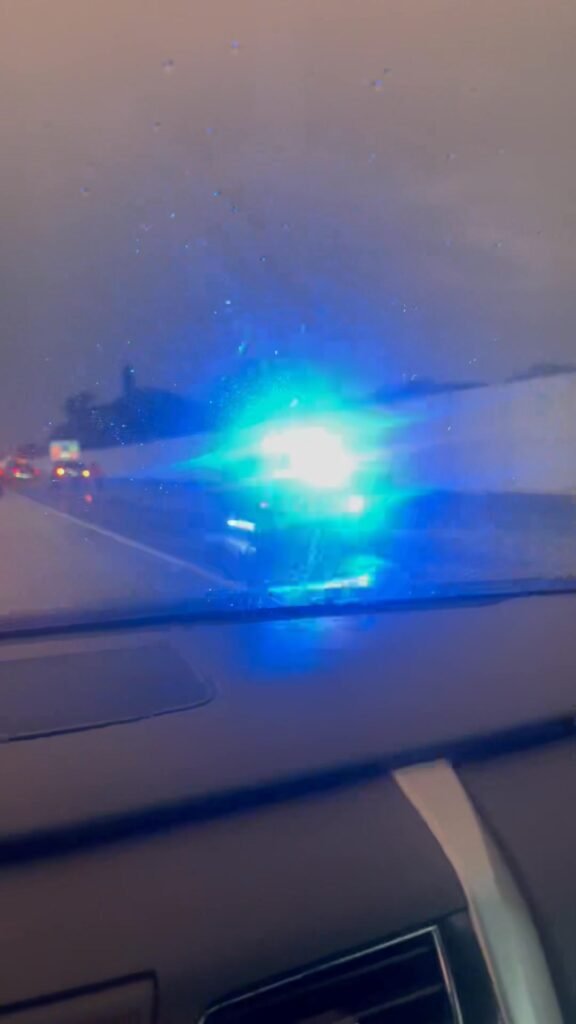 As usual right now at 95 and Malabar